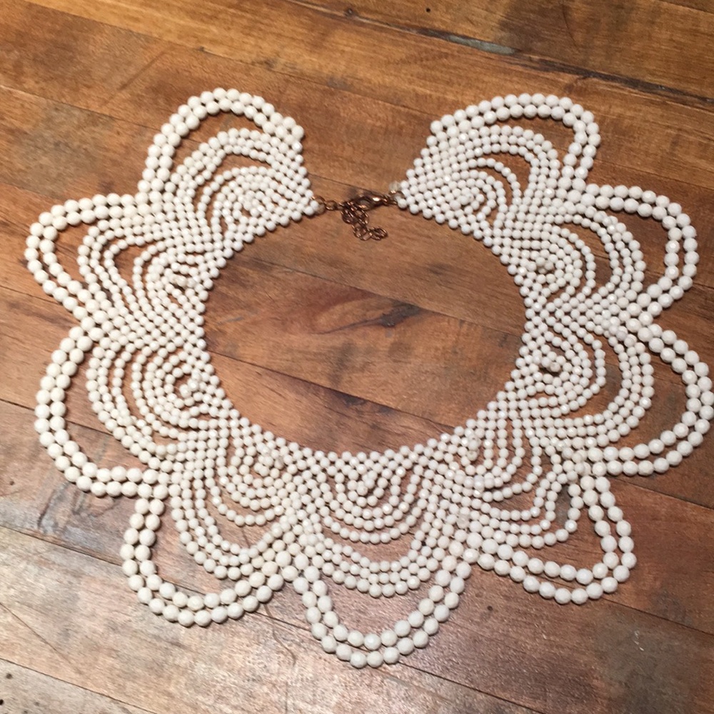 Nordstrom collar beaded necklace